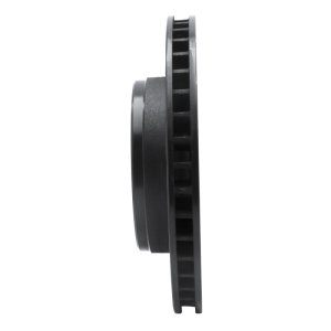 Dodge Nitro Brake Rotor (1) - Front Left - R1 Concepts - Drilled & Slotted - Black - `07-`12
